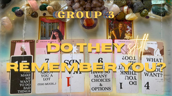 (GROUP 3) 💭 Do They Still Remember You? 💘 No Contact Reading For Romantic AND Platonic Connections 🔮☄️